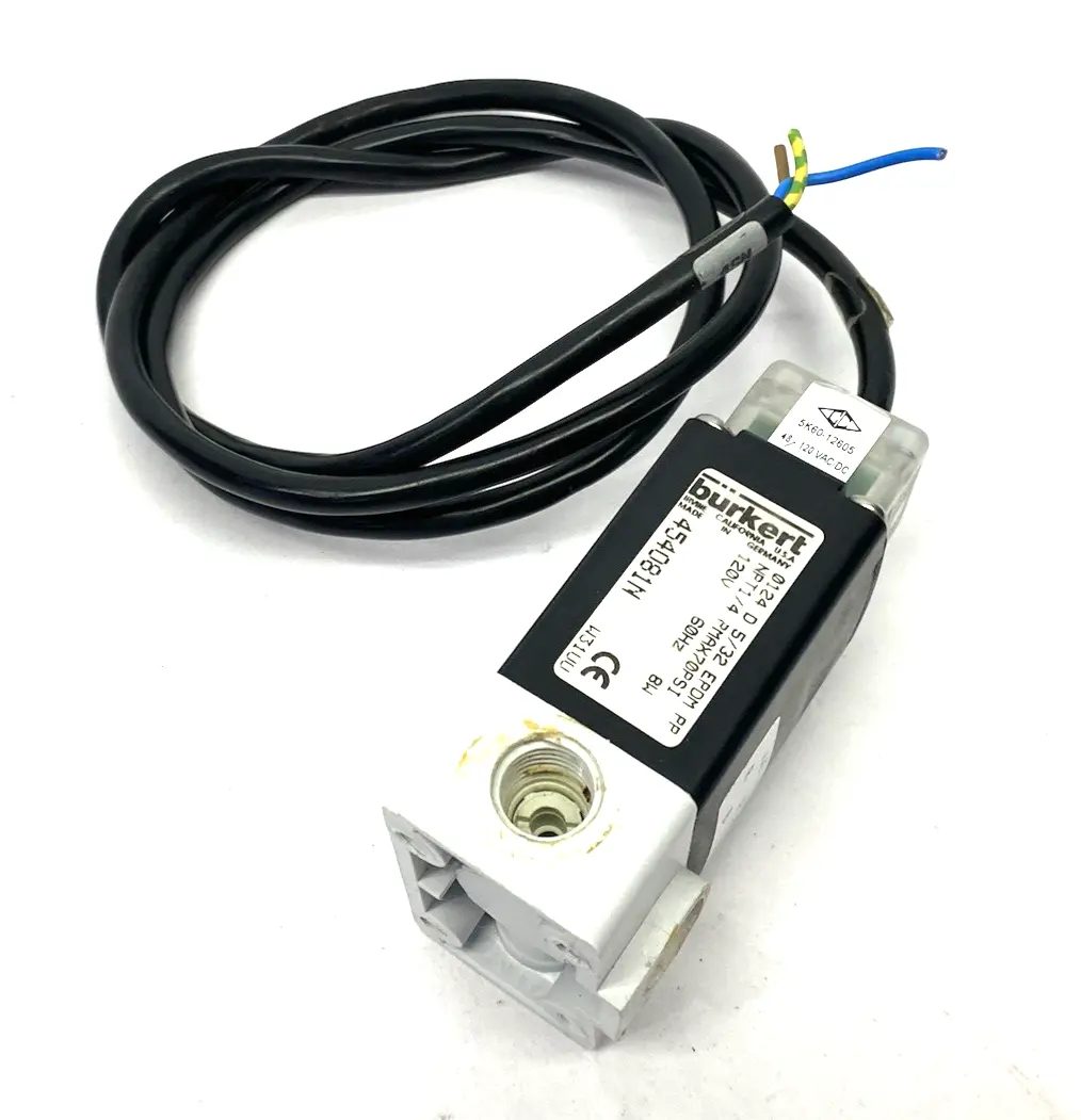 USED BÜRKERT DIRECT ACTING PIVOTED ARMATURE SOLENOID VALVE
