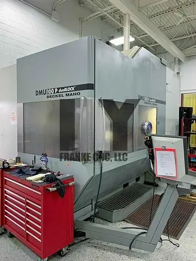 Used 2005 DMG MORI DECKEL MAHO DMU100P DUOBLOCK Vertical Machining Centers (5-Axis or More) | FRANKE CNC, LLC #1382439