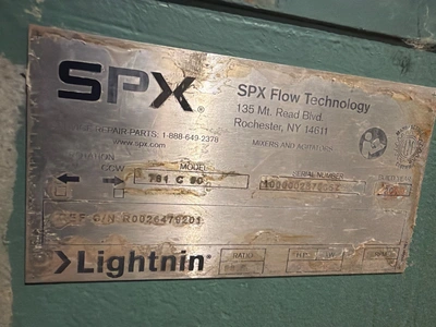 Used SPX 781-C-50 Mixers Michigan US | iGAM Industrial Marketplace #1339744