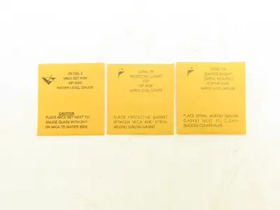 Diamond Power 109352-000A Sight Glass Gasket Kit Water Level Gauge Lot of 11