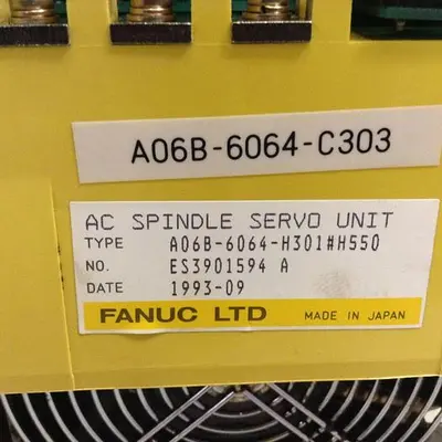 USED FANUC A06B-6064-H301#H550
