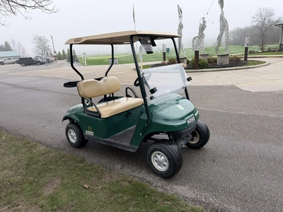 (1) 2017 E-Z-Go golf cart with a Kawasaki gas engine, model 625111G01, does not include Club canopy ...