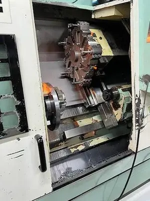 USED 1995 FORTUNE FORTUNE VTURN-26 X 60 CNC LATHE
