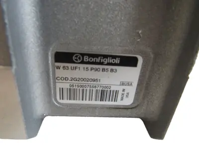NEW BONFIGLIOLI W 63 UF1 15 P90 B5 B3 GEARBOX REDUCER W63UF115P90B5B3