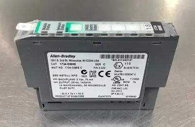 Used Allen-Bradley 1734-OB8E PLC Input & Output | Palmetto Automation #1154976