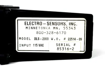USED ELECTRO-SENSORS DLS-2000