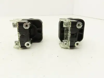 Allen Bradley 800t-Q10W White Pilot Indicator Light Contact Block 30mm Lot of 2