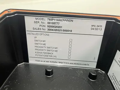 New | in-Stock SIEMENS 760 Automation Control (HMI) Ohio US | Surplus Asset Holdings #1226345