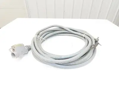 Lapp ILME 601618 Multi-Conductor 16AWG 18 Conductor 30' Cable 600V W/15 Pin Plug