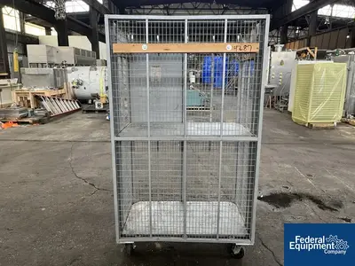 N/A Global 2-Shelf & Folding Bindery Cart