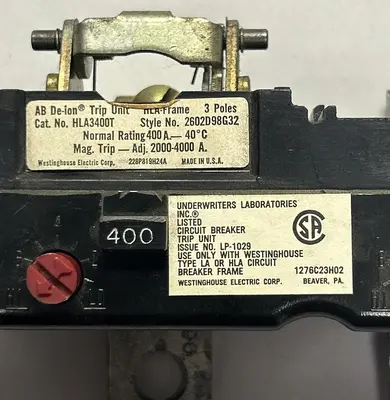 USED WESTINGHOUSE HLA3500T