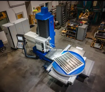 Used 2021 TOS VARNSDORF WH 10 CNC Horizontal Table Type Boring Mills SK | F.M.T. Group s.r.o. #1245889