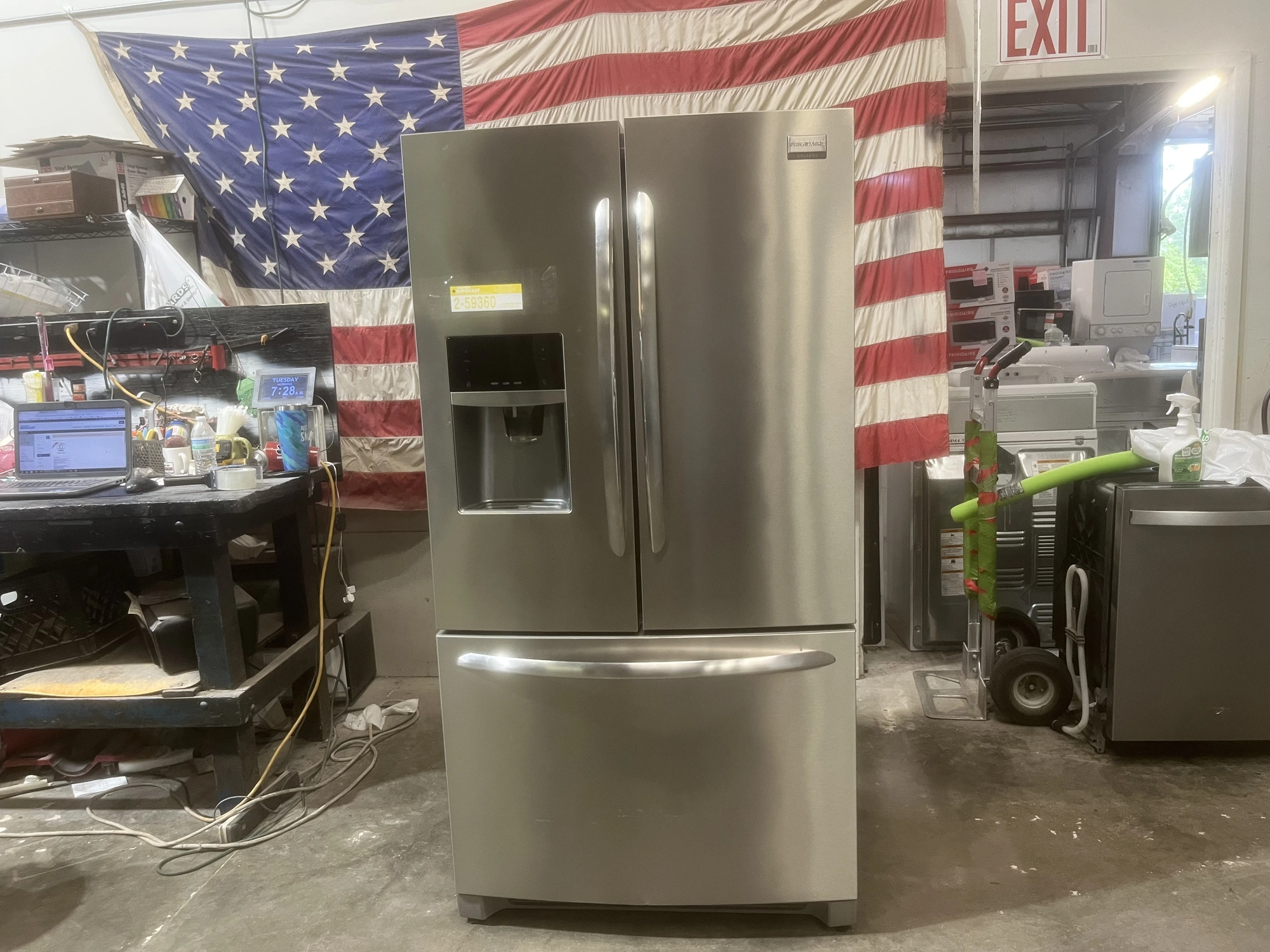 Used FRIGIDAIRE GALLERY FRENCH DOOR Refrigerators Michigan US | Miedema Asset Management Group #1316005