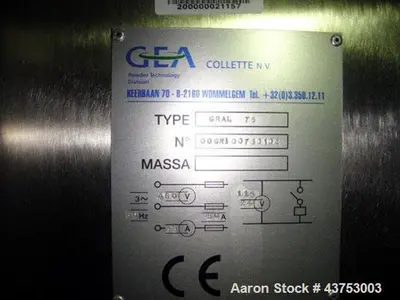 USED COLLETTE GRAL 75