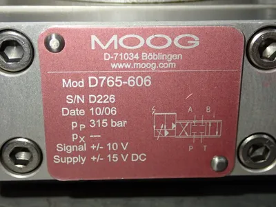 USED PERFECTION SERVO/MOOG D765606