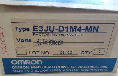 NEW Omron E3JU-D1M4-MN
