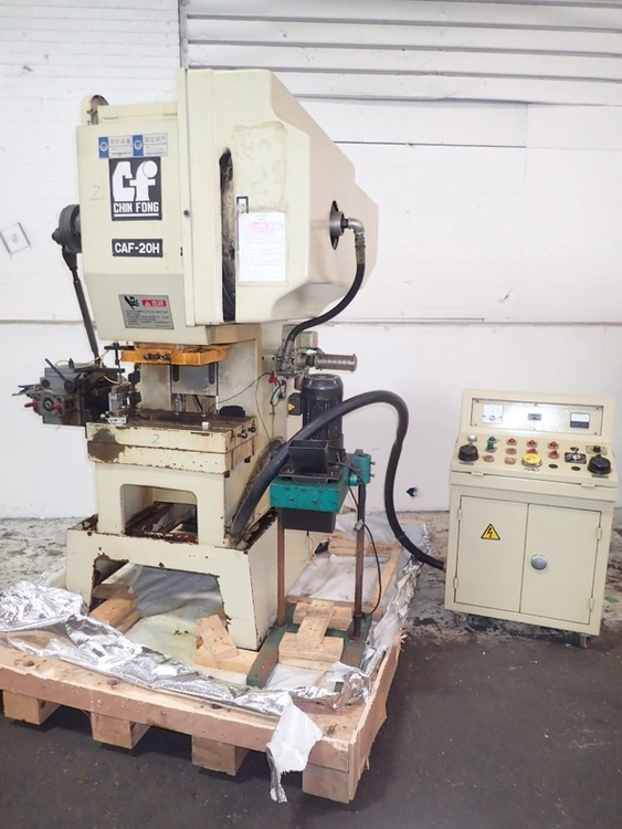 Used 2006 CHIN FONG CAF-20H Gap Frame (OBS) Presses | D & D Industries #438377