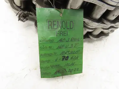Renold 140 -3 V 3 Strand Roller Chain 1-3/4" Pitch Riveted 1" Rollers 10 Feet