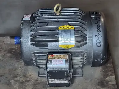 7.5 hp, 575 volts, 1760 rpm, D132S Electric Motor