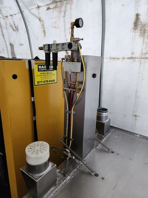 Ramco 36" x 22" x 22" Air Operated Agitating Parts Washers