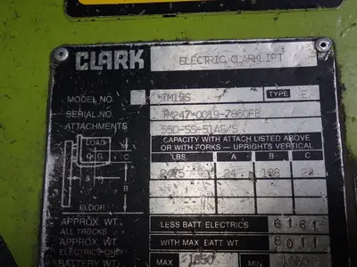 USED CLARK TW15S