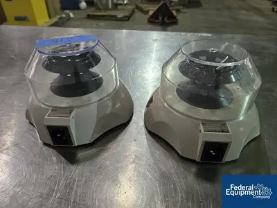 Used Fisher Scientific (2) Fisher Scientific Cat Num 05-090-100 Mini Centrifuges Lab Centrifuges Ohio US | Federal Equipment Company #1080176