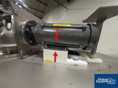 USED DIOSNA 10 Liter Diosna High Shear Mixer, S/S, Model P/VAC 10/60
