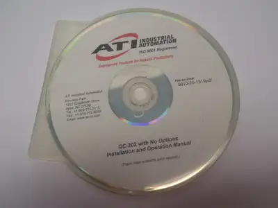 QC202M | ATI Industrial Automation  Master Tool Changer - Used