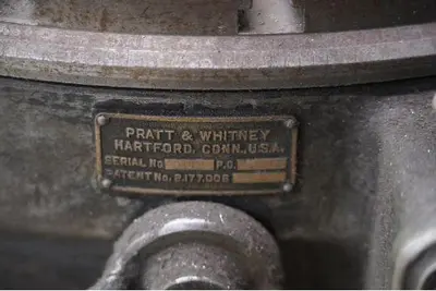 24" PRATT & WHITNEY VERTICAL ROTARY TABLE. STOCK # 0901924