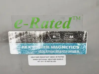 Used REX MANUFACTURING BA100JN1/Z Transformers British Columbia CA | Lenmark #913540