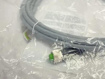 USED MURR ELEKTRONIK SINGLE ENDED CORDSET FEMALE M12 5-PIN 3M