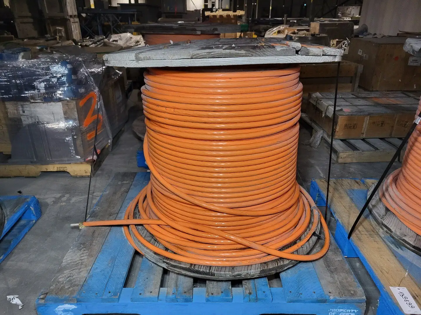 Optical Fiber Cable, 636 ft, 62.5/125 Micron