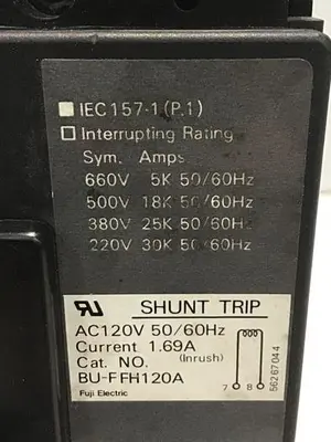 USED FUJI ELECTRIC BU-ESB3070