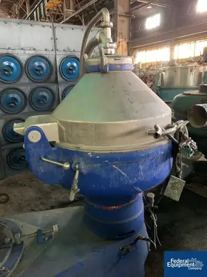 USED Alfa Laval Alfa Laval Disc Centrifuge, Model SPQX512-S-31CG-60