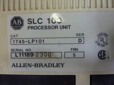 USED ALLEN BRADLEY 1745-LP101 SER D