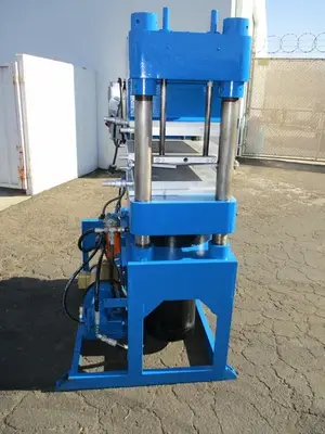 70 Ton, TMP, Slab Side Hydraulic Press, 20" x 20"