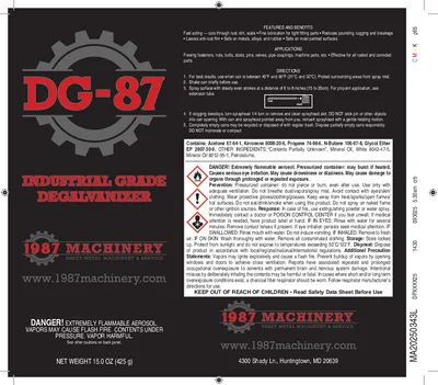 New | in-Stock _UNKNOWN_ _UNKNOWN_ Chemicals, Fluids & Lubes Maryland US | 1987 Machinery #1409759