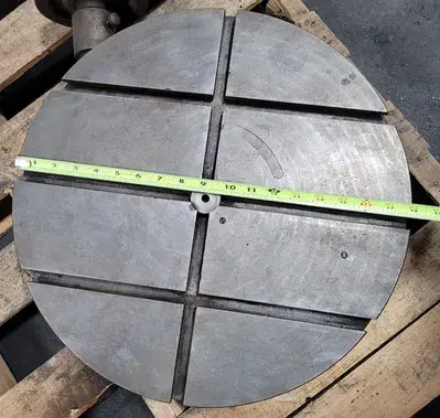 USED TROYKE BL-18 ROTARY TABLE