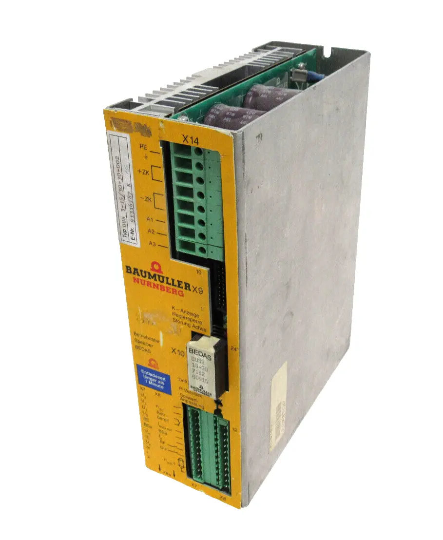 USED BAUMULLER BUS3-15/30-30-002 SERVO DRIVE BUS3153030002