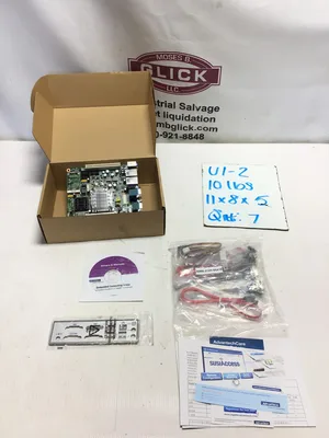 Advantech AIMB-212N-S6A1E Mini-ITX Industrial Motherboard w/VGA LVDS 2GbE 6COM