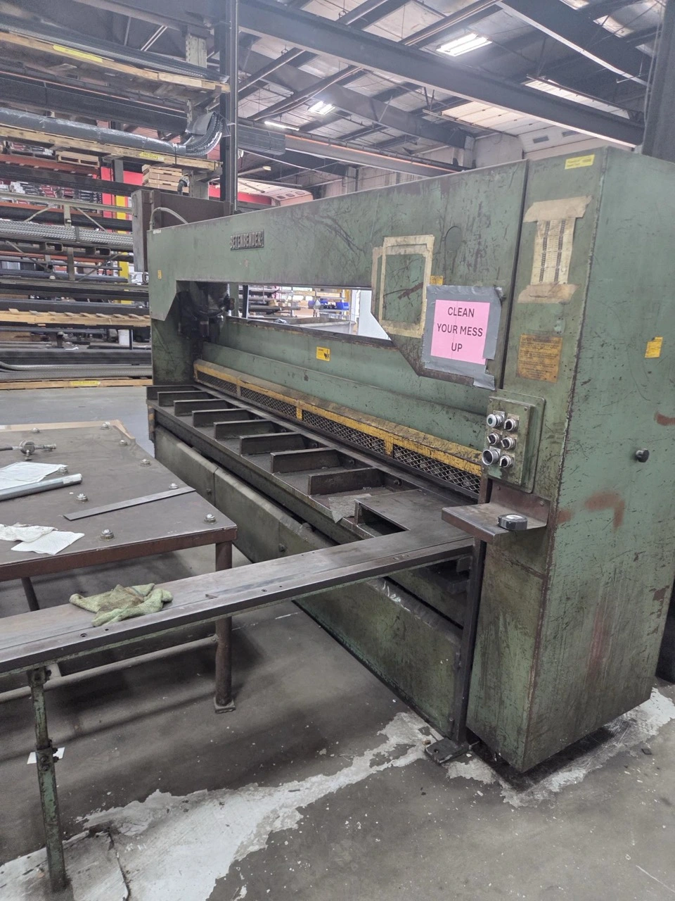 Used 1989 BETENBENDER 1/4 Power Squaring Shears (Inch) Iowa US | Revelation Machinery #1510804