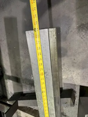4" OPENING X 240" LONG 90 DEGREE BOTTOM PRESS BRAKE DIE. STOCK # 1224724