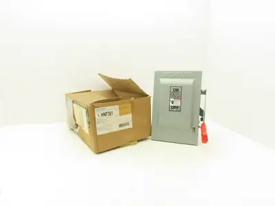Siemens HNF361 Heavy Duty Safety Disconnect Switch 3P 30A 600VAC 250VDC