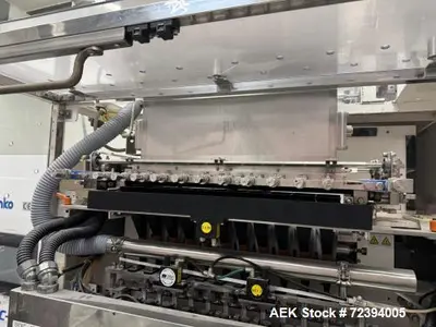 Used Sanko FC-1000-C11L 11-Lane Stick Pack Vertical Form Fill Seal Machine with Volumetric Feeder & Checkweigher