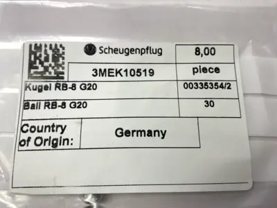 NEW SCHEUGENPFLUG 3MEK10519
