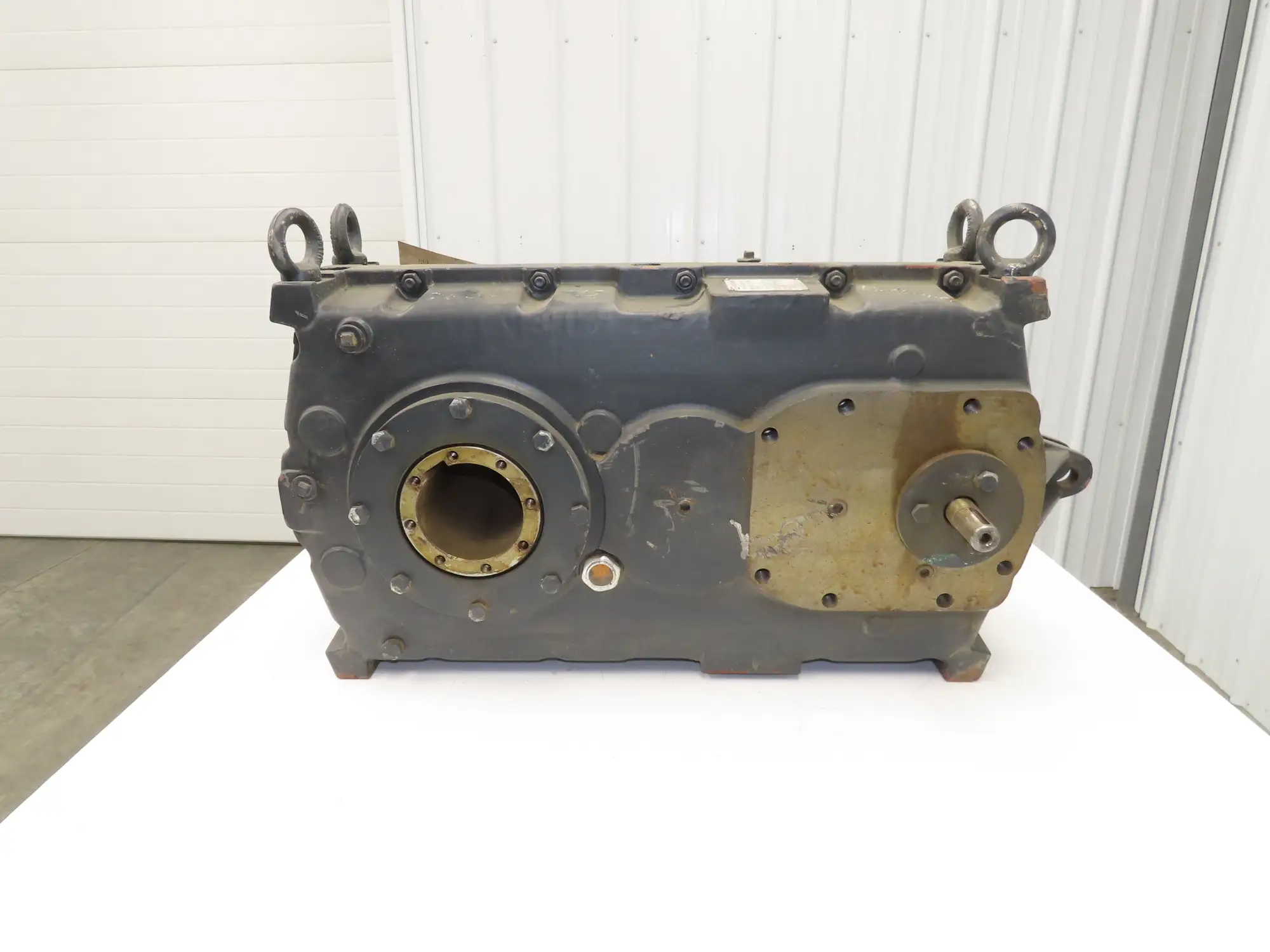 Kone Cranes HSC42252GX401-160 Gear Drive Speed Reducer 160:1 Gearbox 110mm Shaft