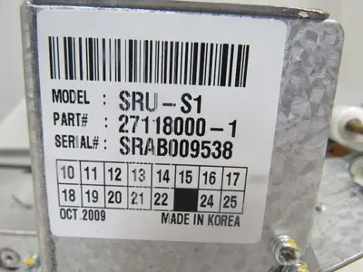 Tranax 27118000-1 SRU-S1 ATM Thermal Printer Assembly