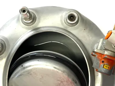 Used Unbranded Stainless Steel Pressure Tank 2 Gallon MDMT -20° F at 140PSI Pressure Tanks Michigan US | Maverick Industrial Sales #1392138