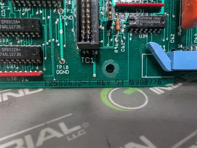 Taylor MOD 30 125S2632-1 Retropak Controller I/O Board 125P2632-1 Rev. GJ Used