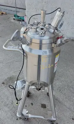 Tank, 10.6 Gallon (40 Liter), DCI, Agitated, Stainless Steel, 45 PSI, FV, #5991469